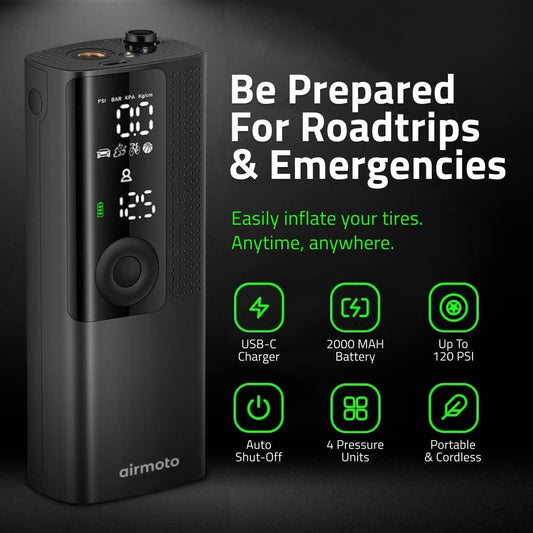 Pocket-Sized Cordless Air Compressor